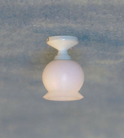 Loftslampe, hvid