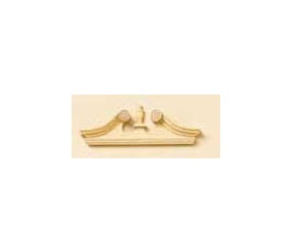 Pynt 2 stk. B: 9 x H: 3 cm