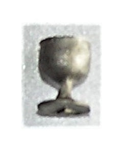 Bæger forsølvet