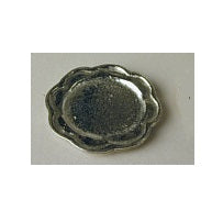 Tallerken hv. metal